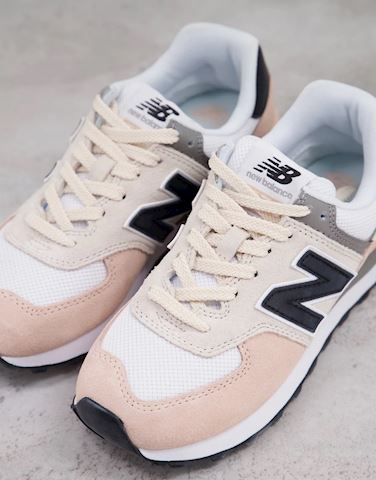 new balance 574 peach