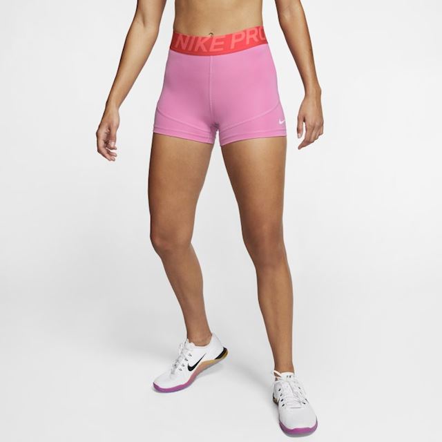 Nike Pro Women's 8cm (approx.) Shorts - Pink | AO9977-693 | FOOTY.COM
