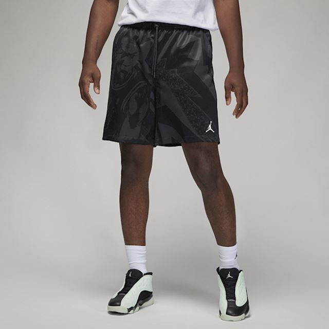 Nike Jordan Essential Men's Graphic Knit Shorts - Black | DQ7352-045 ...