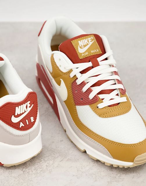 Nike Air Max 90 Uomo, Rugged Orange Sail Wheat Gum Light Brown | Graffitishop / SPECTRUM