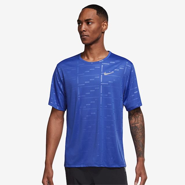 Nike Dri FIT UV Run Division Miler T Shirt | DD6013-405 | FOOTY.COM