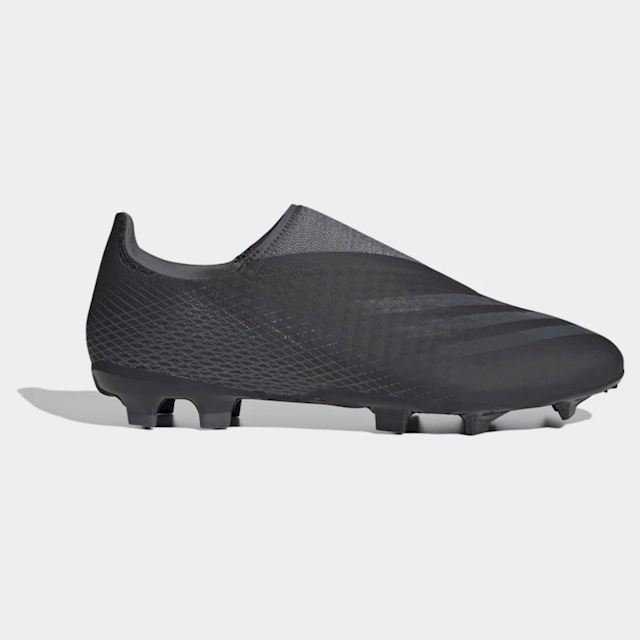 adidas all black laceless boots