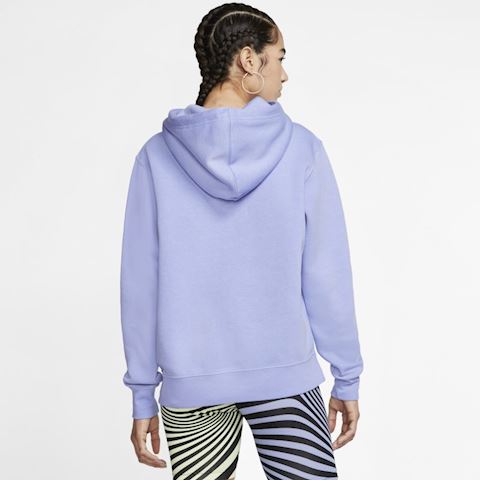 Nike Sportswear Essential Fleece Hoodie - Purple | BV4118-569 | FOOTY.COM