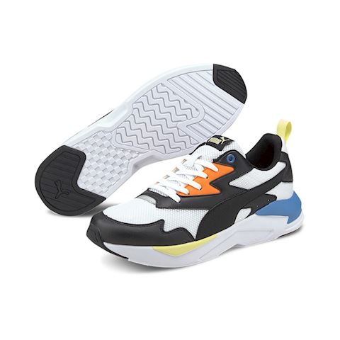 Puma X-ray Lite EU 41 Puma Black / Puma Black / Puma White / Carrot /  Yellow | 374122_11 | FOOTY.COM