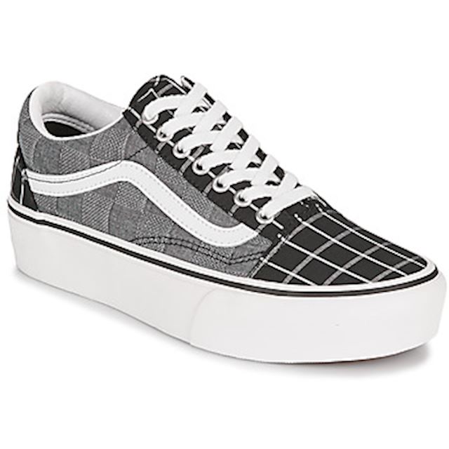 Vans OLD SKOOL PLATFORM women's Shoes (Trainers) in Grey VN0A3B3U1AW1