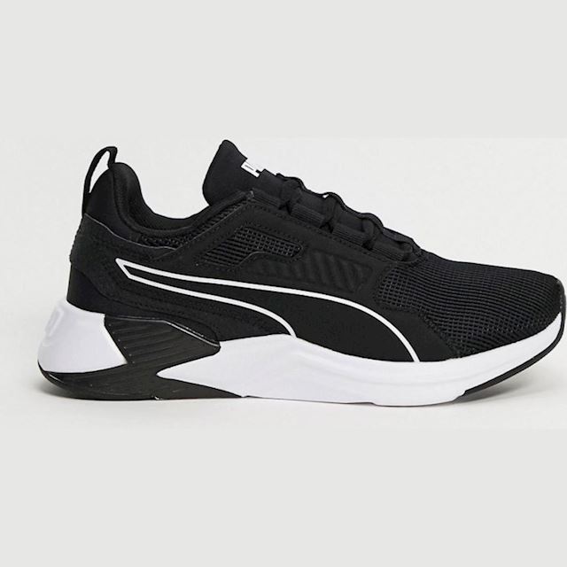 puma training disperse xt trainers in black