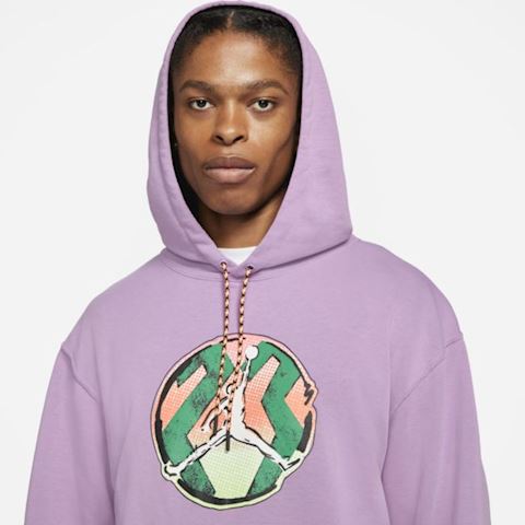 purple jordan sweater