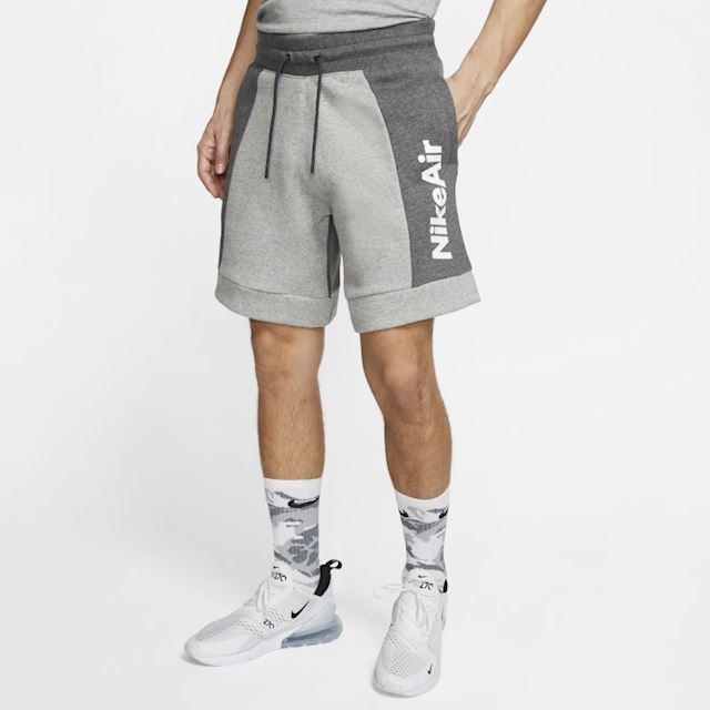 Nike Air Men's Fleece Shorts - Grey 