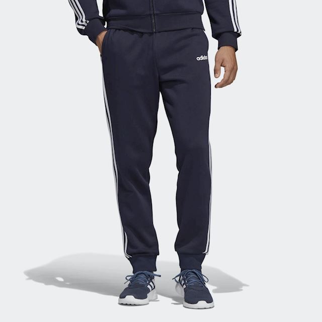 adidas Essentials 3-Stripes Tapered Cuffed Joggers | DU0497 | FOOTY.COM