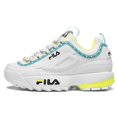 neon fila trainers