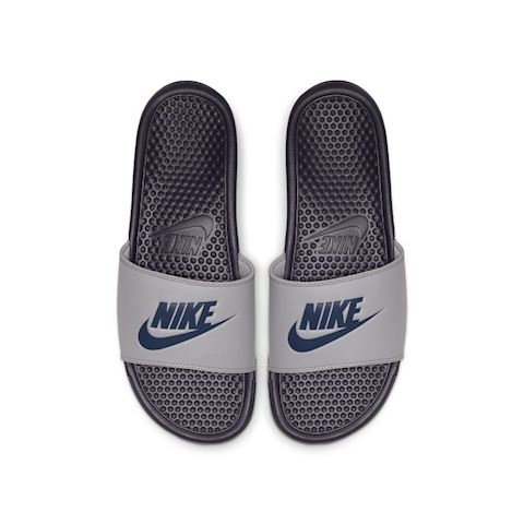 nike benassi slides grey
