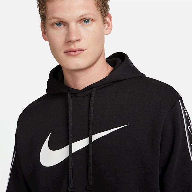 Nike Sportswear Repeat Men's Pullover Fleece Hoodie - Black | DX2028 ...