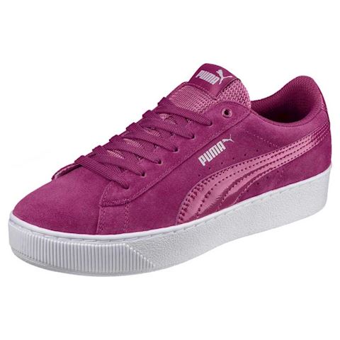 puma vikky platform red