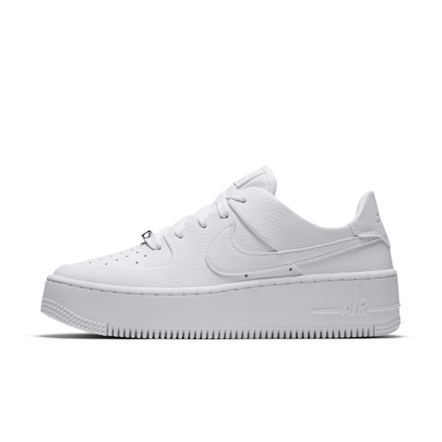 nike air force 1 all white low womens