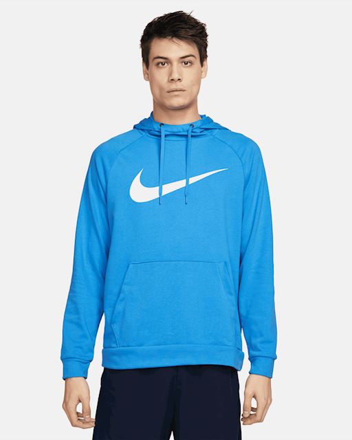 Nike Dri-FIT Men's Pullover Training Hoodie - Blue | CZ2425-435 | FOOTY.COM