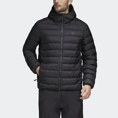 adidas synthetic hooded jacket