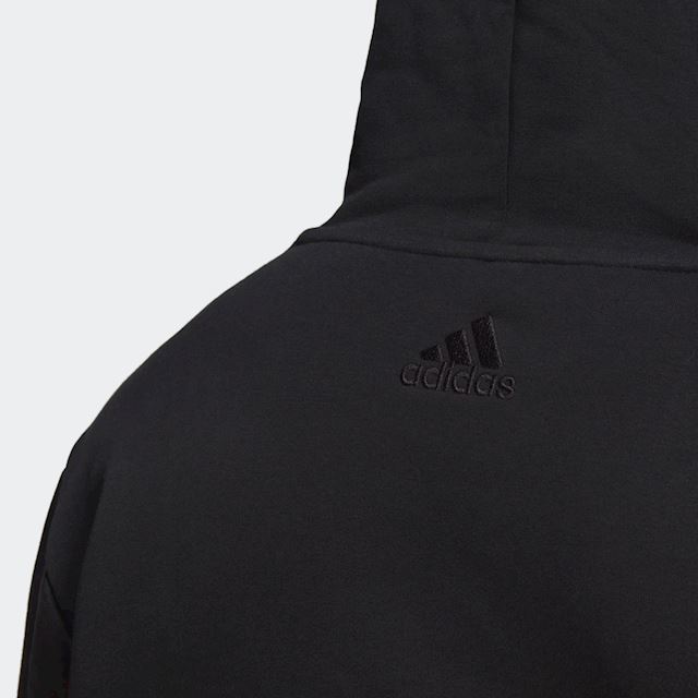 adidas Essentials Giant Logo Fleece Hoodie | HL6925 | FOOTY.COM