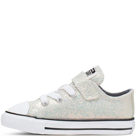 coated glitter hook and loop chuck taylor all star