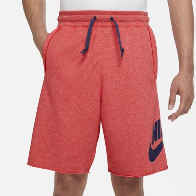 Nike Sportswear Sport Essentials Men's French Terry Alumni Shorts - Red | DM6817-657 | FOOTY.COM