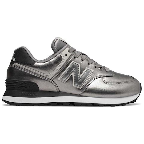 New Balance 574 Shoes - Silver Metallic 