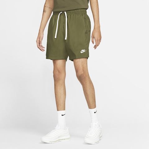 nike woven flow shorts green