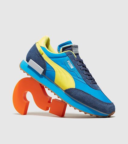 Puma future rider blue yellow
