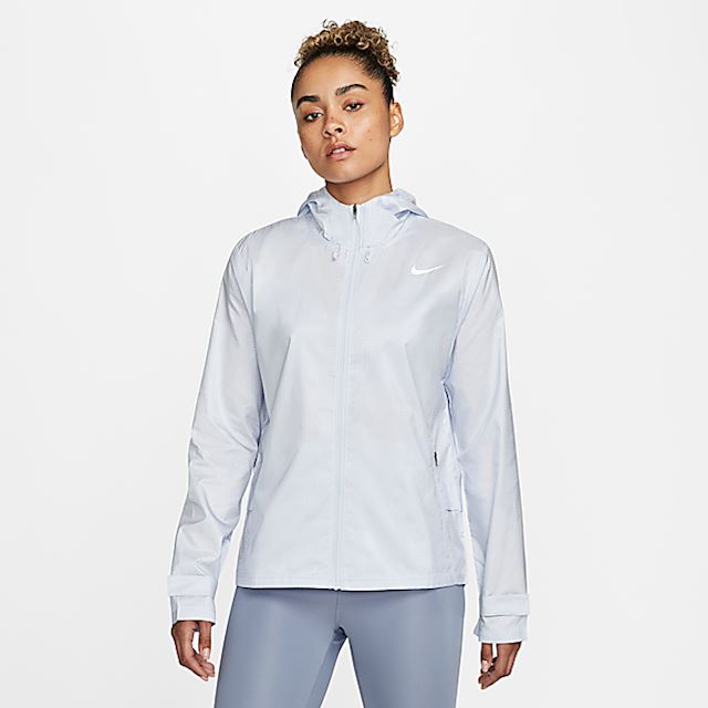 Nike Essential Women's Running Jacket - Grey | CU3217-085 | FOOTY.COM