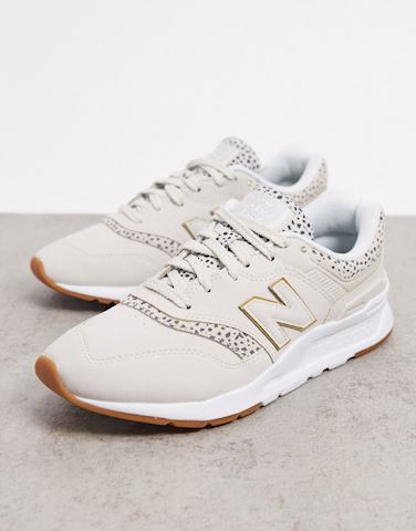 New Balance 997H animal print trainers in cream | CW997HCH | FOOTY.COM