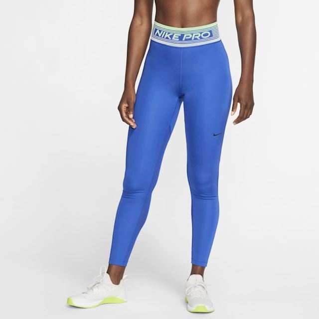 nike pro tights blue
