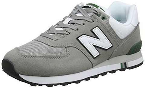 new balance 574 marblehead with team forest green