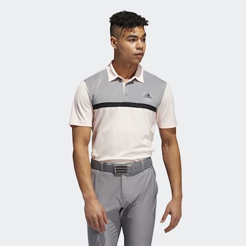 adidas novelty colorblock polo shirt