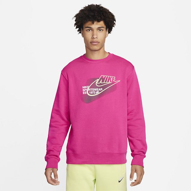 Nike Sportswear Standard Issue Men's Sweatshirt - Pink | FD0415-621 ...