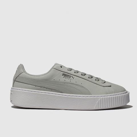 puma platform grey violet