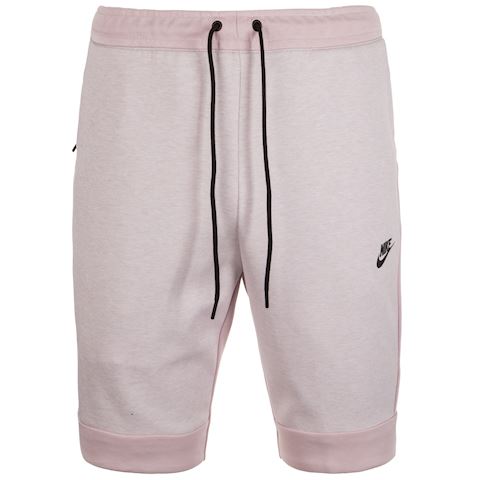 pink nike fleece shorts mens