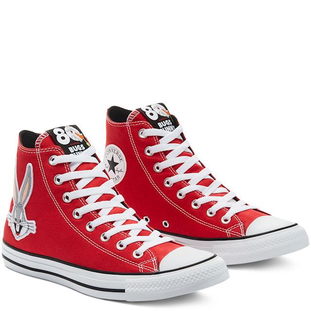 converse x bugs bunny pro leather high top
