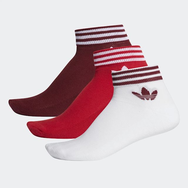 adidas Trefoil Ankle Socks 3 Pairs EE1153