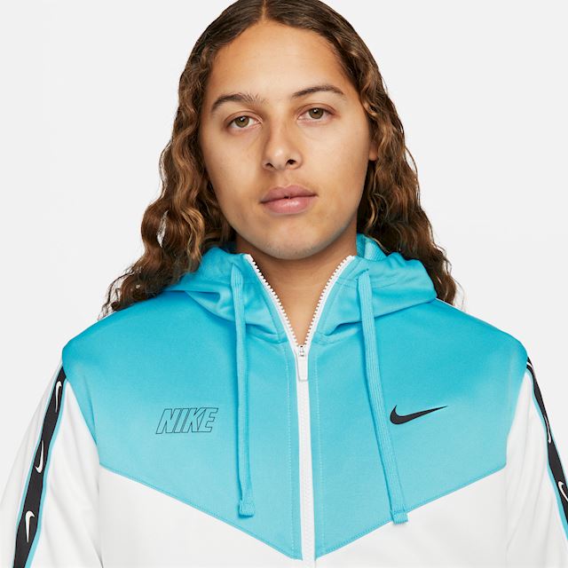 Nike Sportswear Repeat Men's FullZip Hoodie White DX2025121