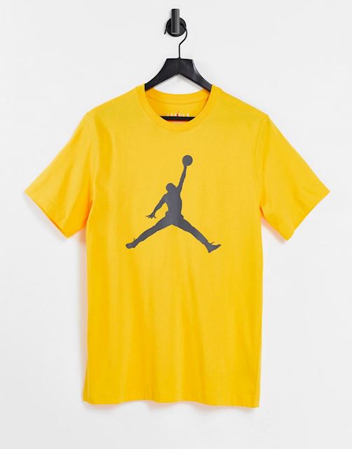 Nike Jordan Jumpman large logo t-shirt in yellow | CJ0921-740 | FOOTY.COM