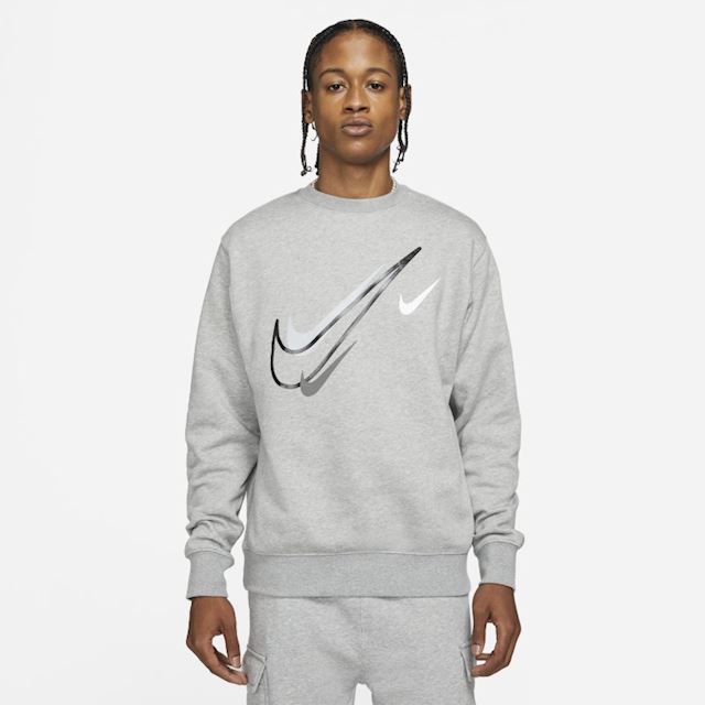 Nike Sportswear Men's Fleece Sweatshirt - Grey | DQ3943-063 | FOOTY.COM