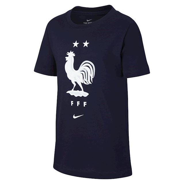 Nike FFF Older Kids' Football T-Shirt - Blue | CD1487-498 | FOOTY.COM