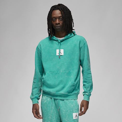 Nike Jordan Essential Men's Washed Fleece Hoodie - Green | DR3087-322 ...