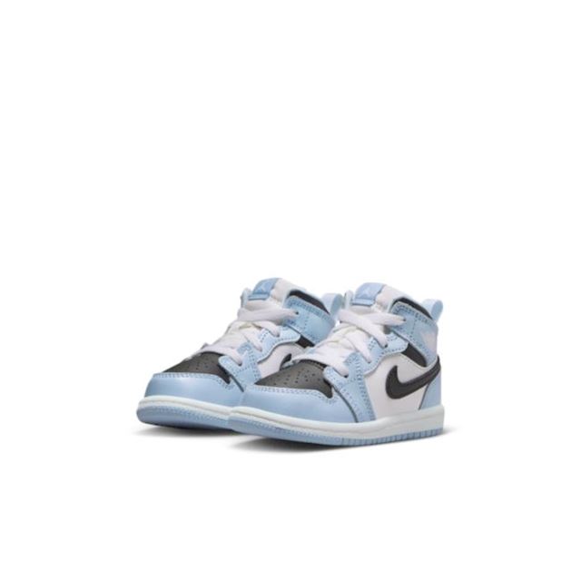 Nike Jordan 1 Mid Baby and Toddler Shoe - Blue | 644507-401 | FOOTY.COM