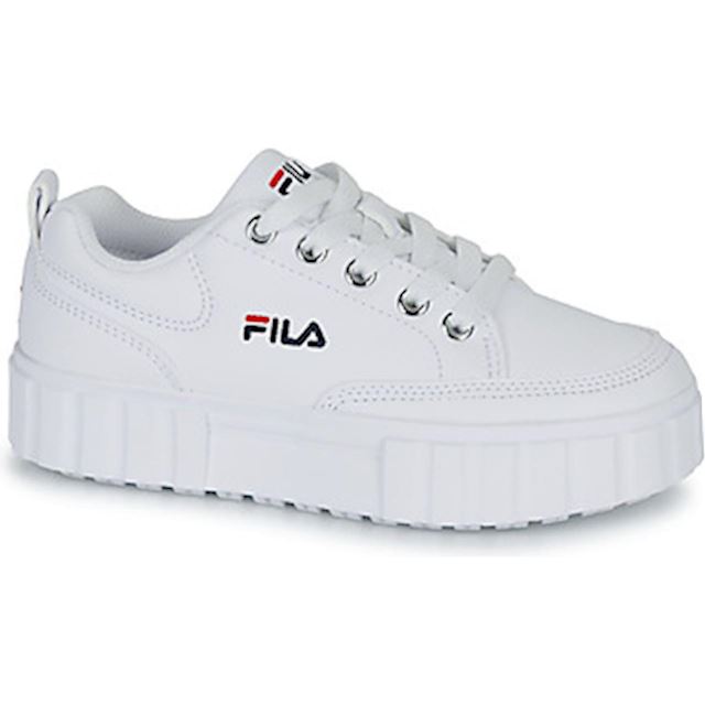 Fila SANDBLAST girls's Shoes (Trainers) in White | FFK0038-1000 | FOOTY.COM