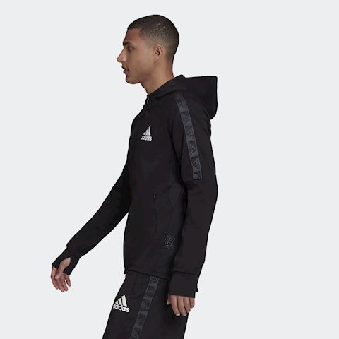 adidas AEROREADY Designed to Move Sport Motion Logo Hoodie | GV5302 |  FOOTY.COM