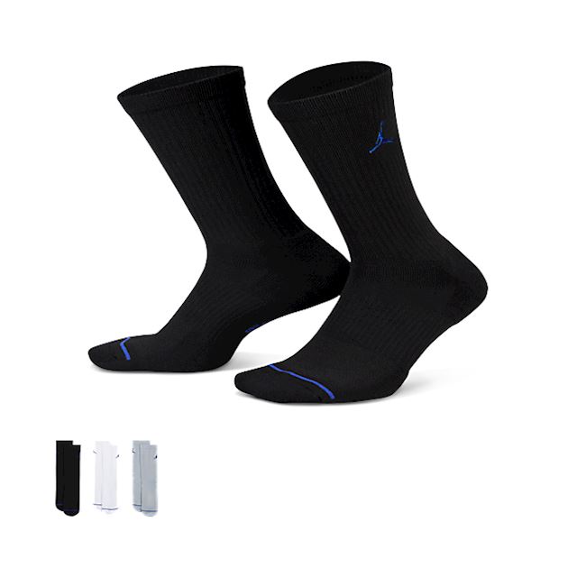 Nike Jordan Everyday Crew Socks (3 pairs) - Multi-Colour | DX9632-904 ...