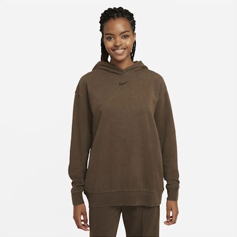 nike essential brown hoodie