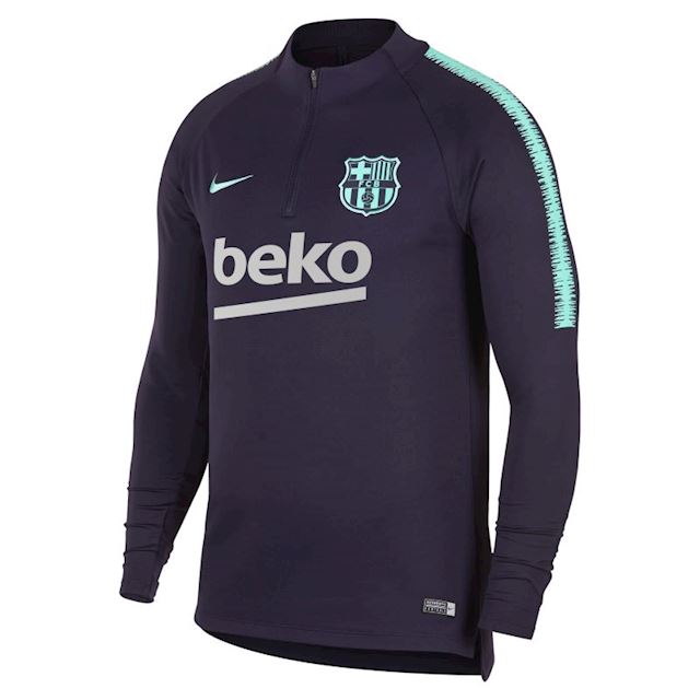 Nike FC Barcelona Dri-FIT Squad Drill Men's Long-Sleeve Football Top ...