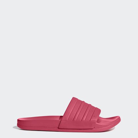 adilette cloudfoam plus mono slides pink