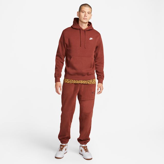 Nike Sportswear Club Fleece Pullover Hoodie - Brown | BV2654-217 ...