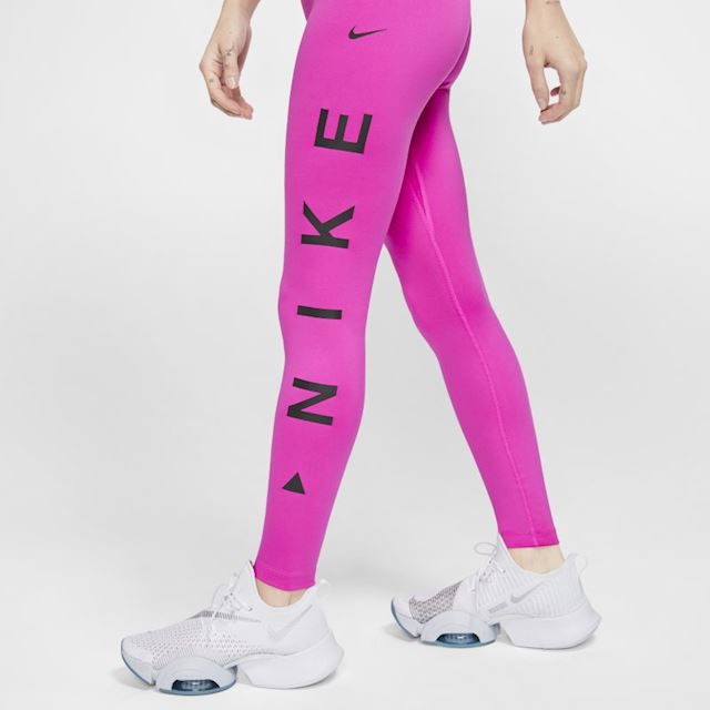 Nike One Icon Clash Women's Graphic Mid-Rise 7/8 Leggings - Pink ...